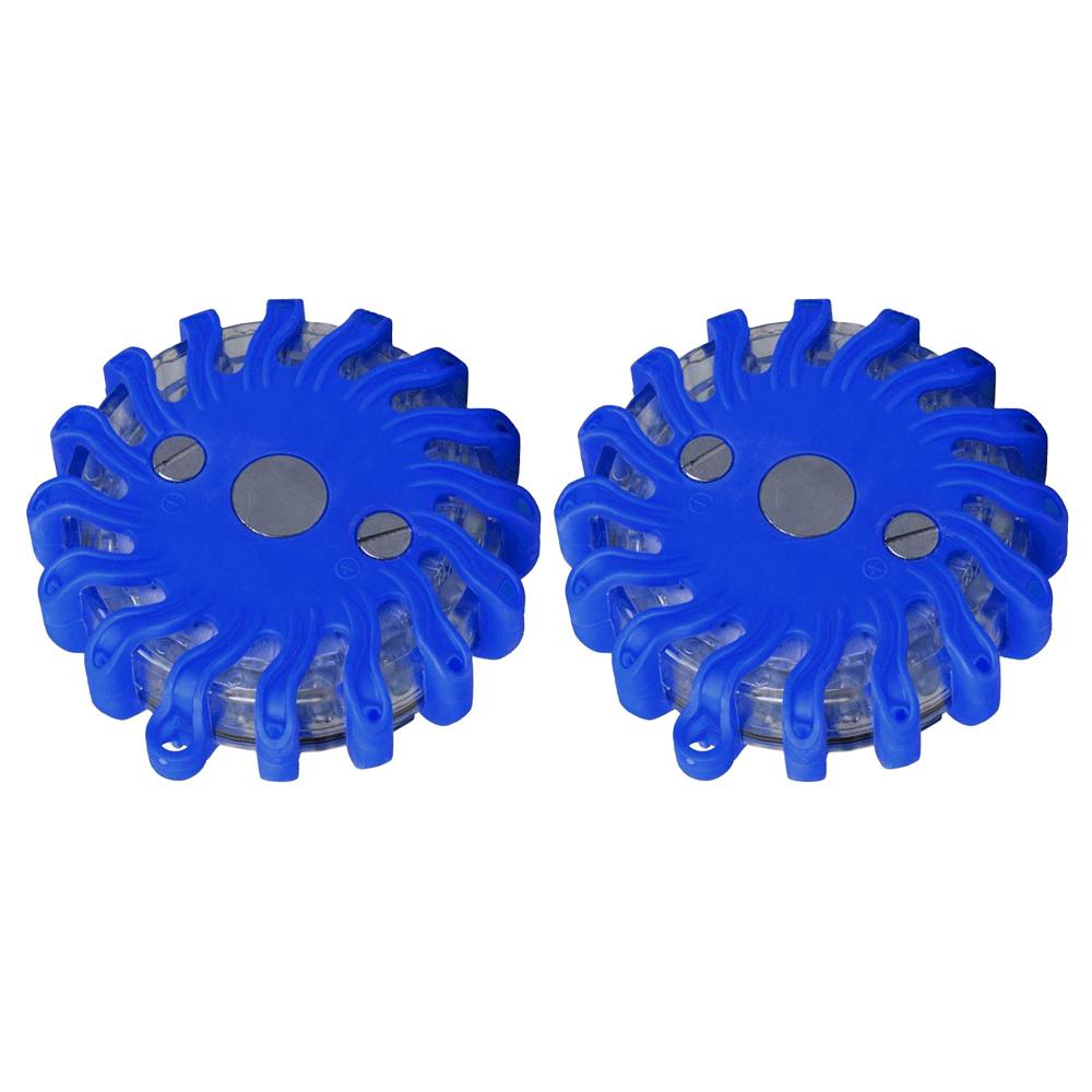 2 Xanh Dương An Toàn Bùng Xe Bên Đường Đèn Hiệu Cấp Cứu Flash Đèn Cảnh Báo