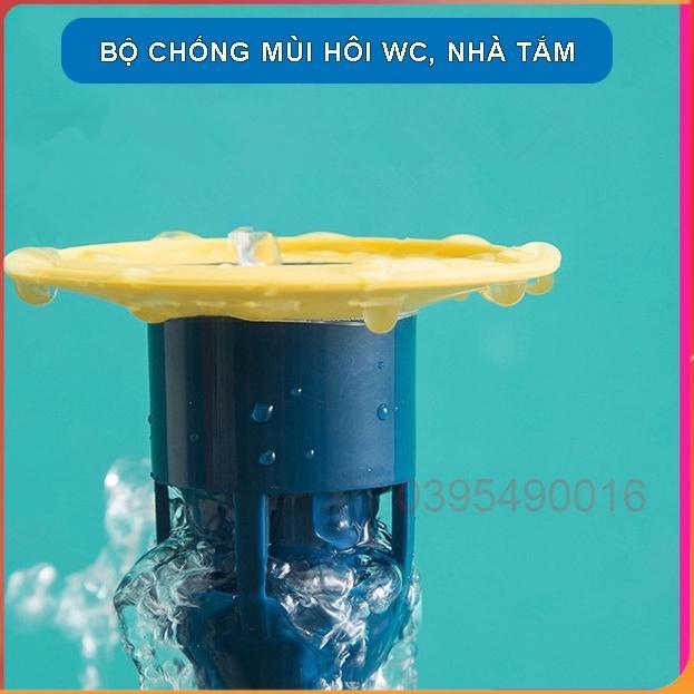 Bịt Cống Chặn Mùi Hôi Bộ Nắp Phễu Thoát Sàn Chống Trào Ngược Ngăn Côn Trùng Khử Mùi Đường Thoát Nước