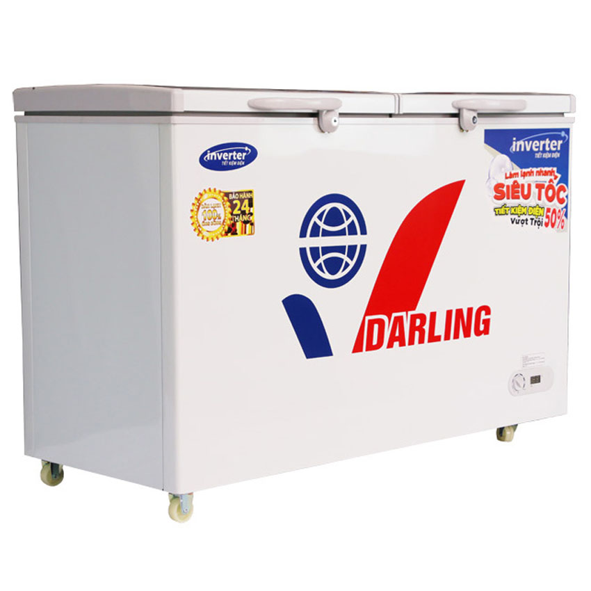 TỦ ĐÔNG MÁT DARLING INVERTER 230 LÍT DMF-2699WI-1 ĐỒNG (R134A) - hàng chính hãng