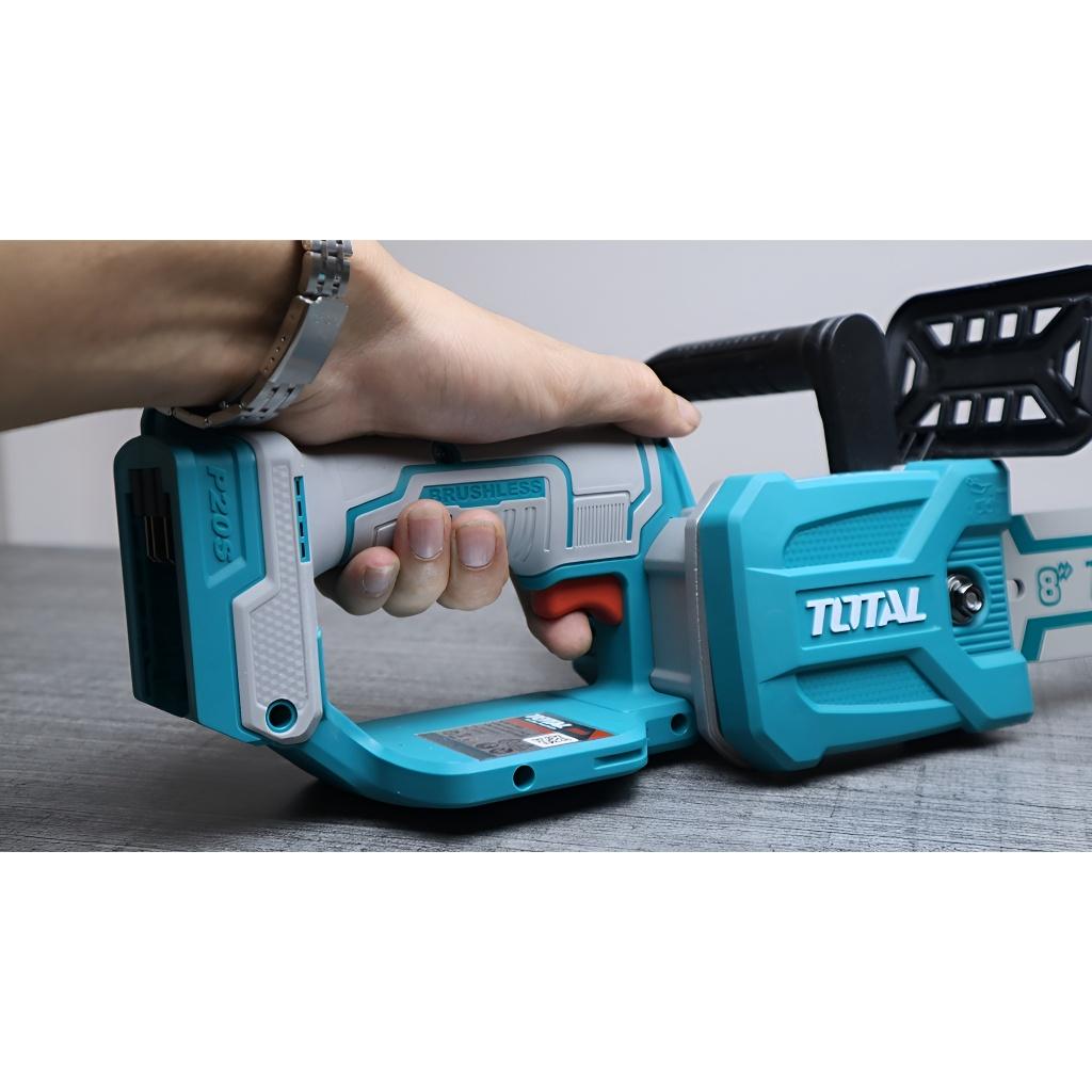 MÁY CƯA XÍCH 8 INCH DÙNG PIN 20V (KHÔNG KÈM PIN &amp; SẠC) TOTAL TGSLI2085 - HÀNG CHÍNH HÃNG