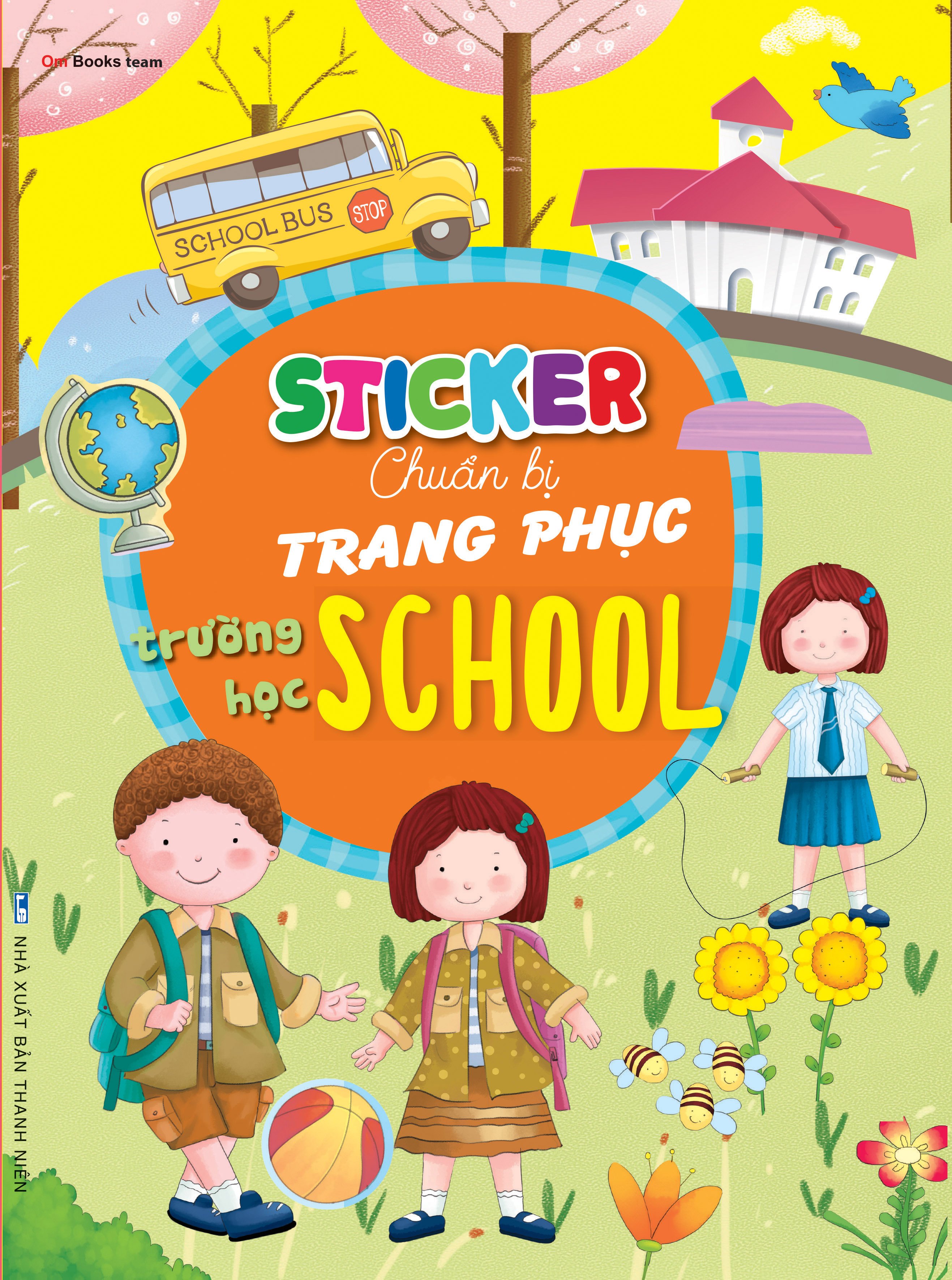 Combo trọn bộ 6 cuốn Sticker chuẩn bị trang phục