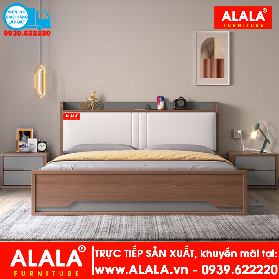 Giường ngủ ALALA13 cao cấp - Thương hiệu ALALA - 0939.622220