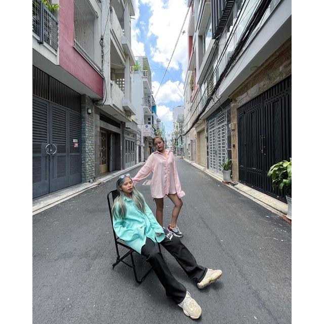 Áo sơmi “TVD UNA PLEATED SHIRT”
