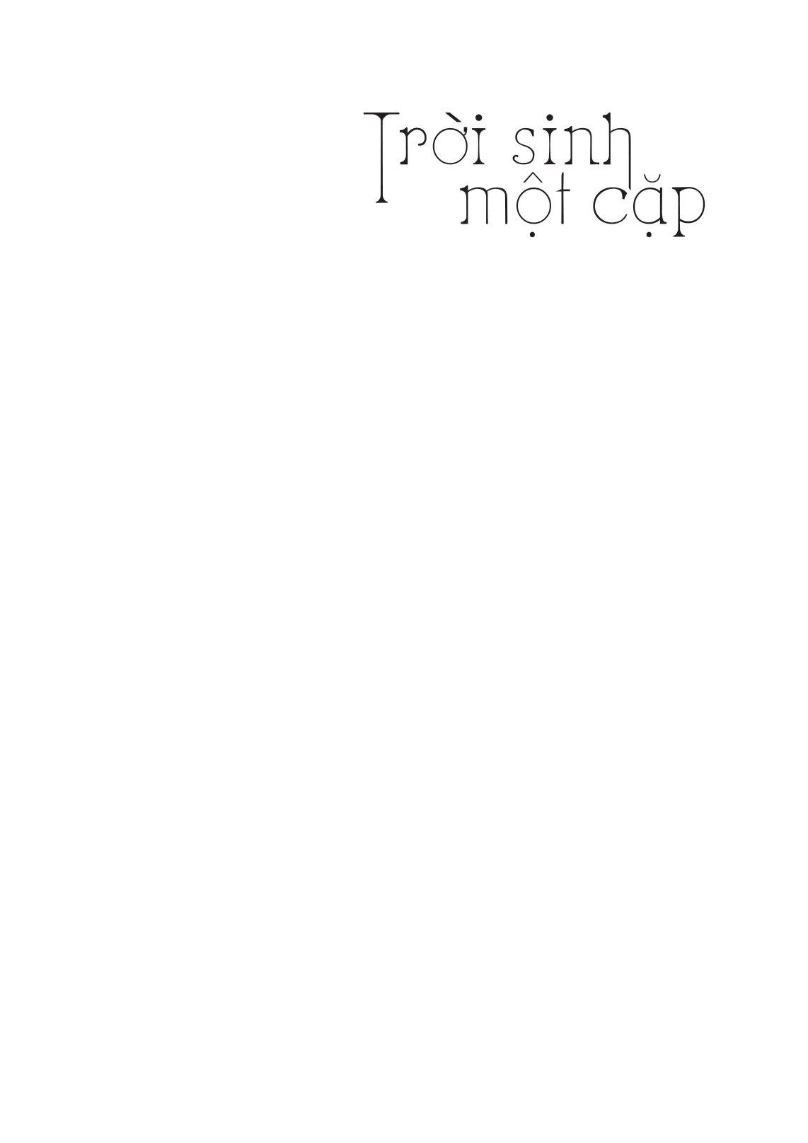 Trời Sinh Một Cặp