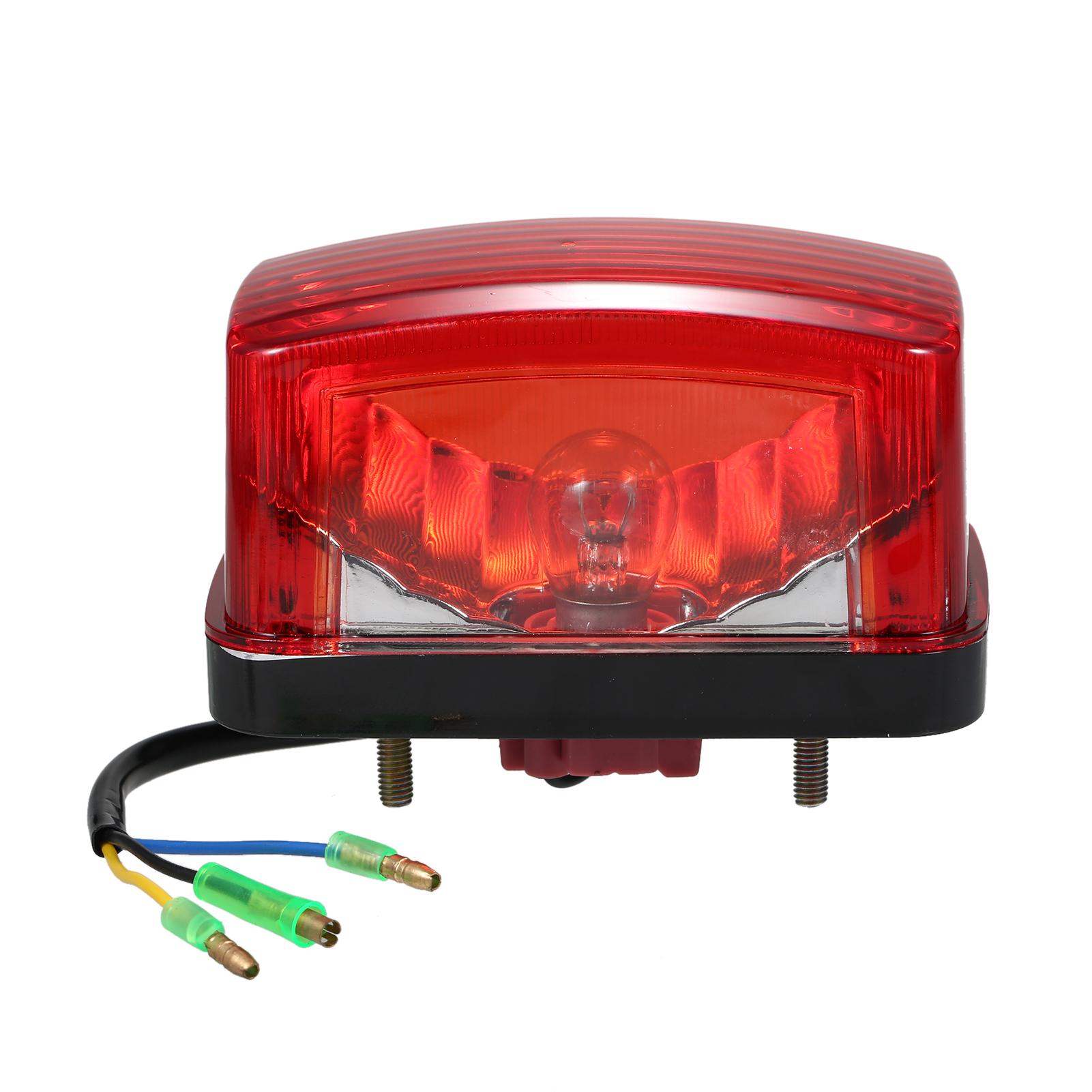 Brake Light Replacement for Yamaha Banshee Blaster Rear Taillight Lens Bulb 2002-2006