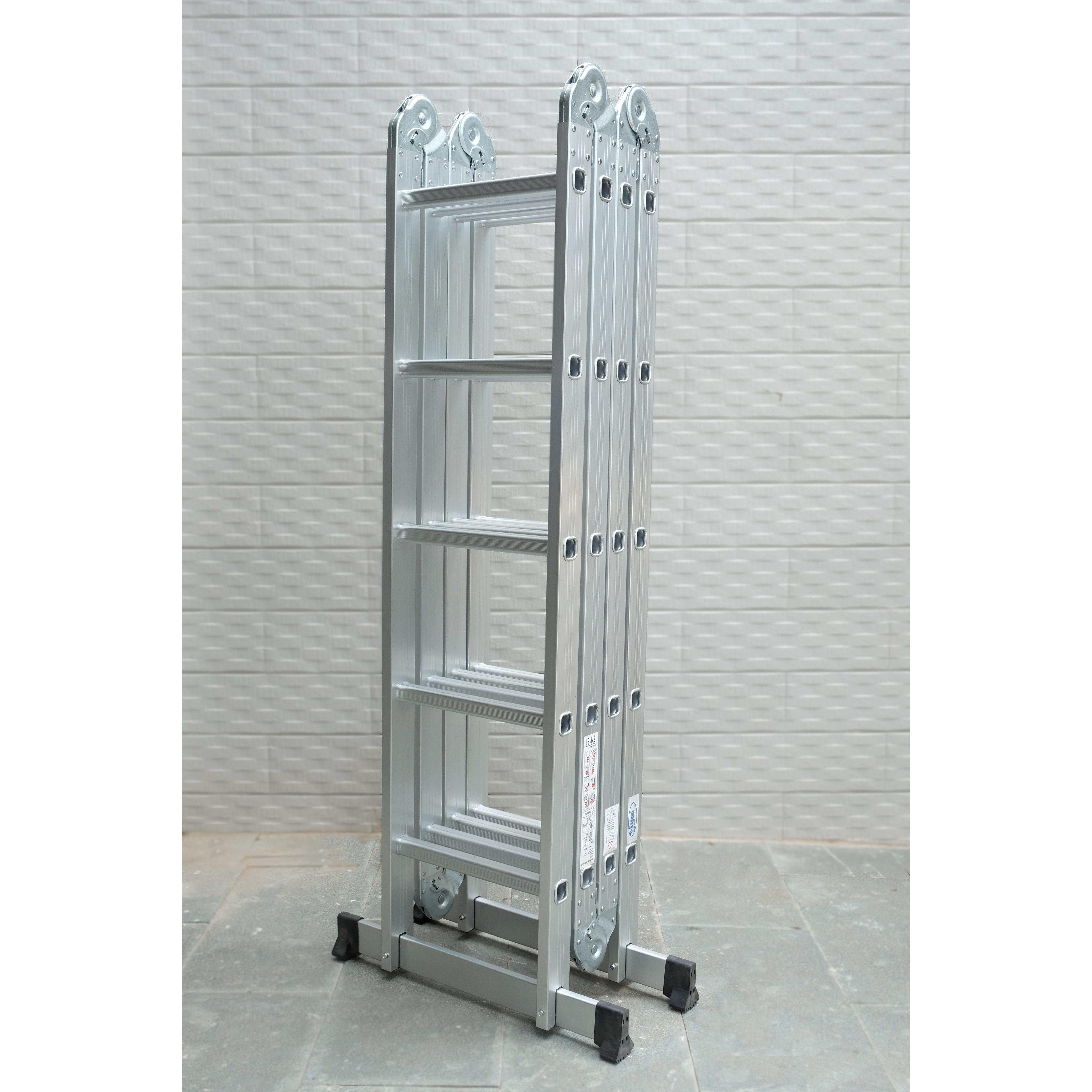 Thang Nhôm Gấp Khúc Đa Năng 4 Đoạn Kagami KT-57M  Chân Thẳng - Hàng Nhập Khẩu Chính Hãng, Chắc Chắn, Bền Đẹp