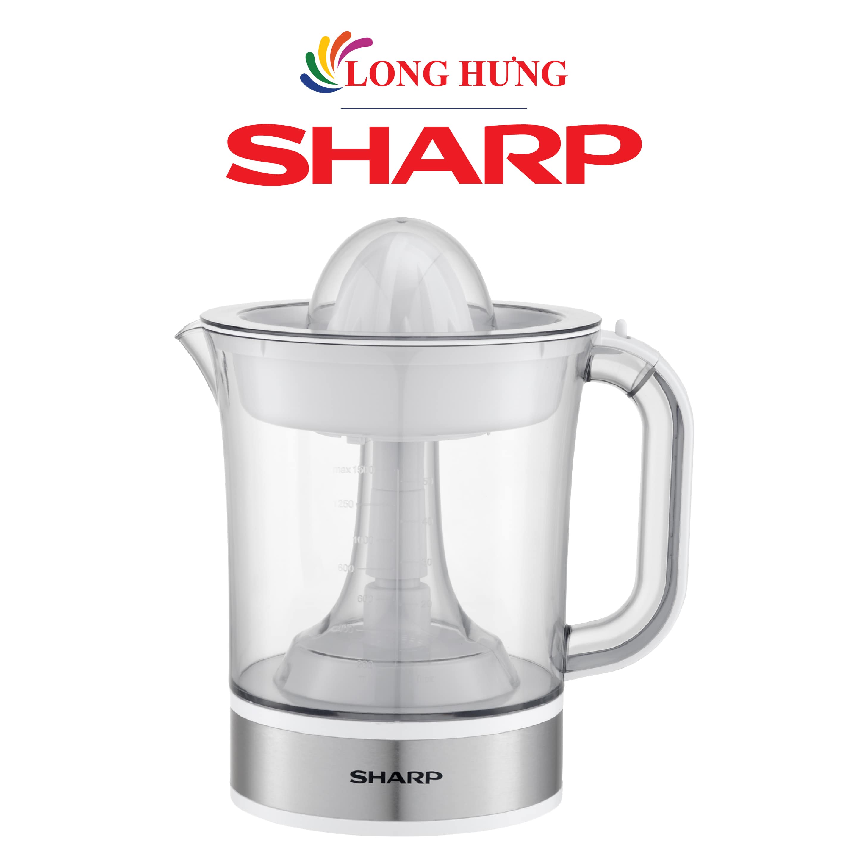 Máy vắt cam Sharp 1.5 lít EJ-J415-WH - Hàng chính hãng