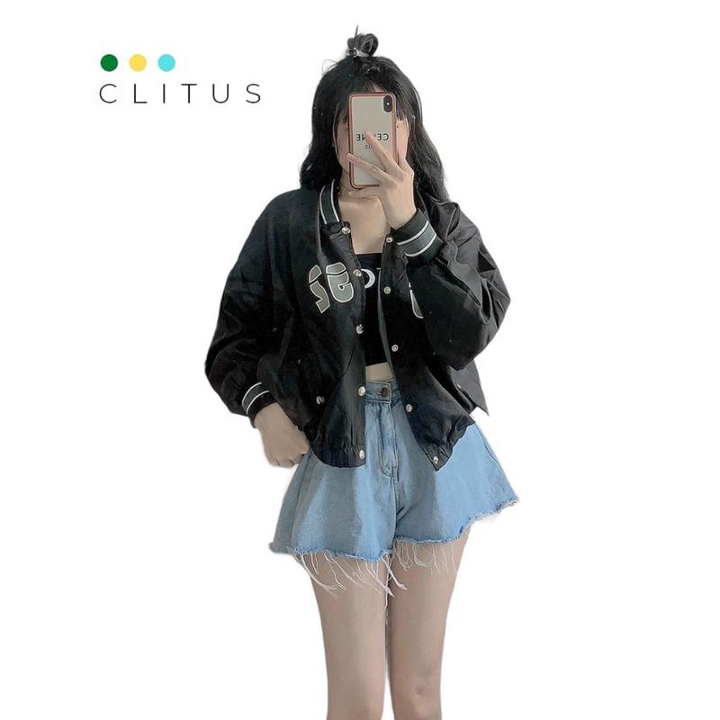 Áo Khoác Bomber Nữ Chất Liệu Siêu Đẹp - CLITUS FASHION