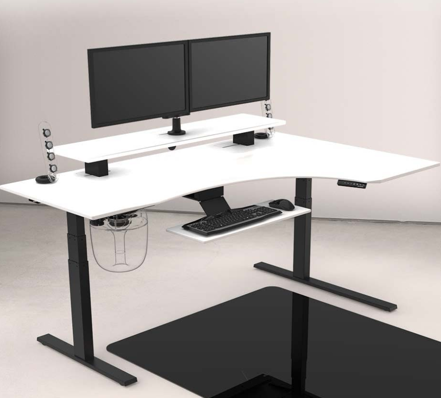 Bàn studio thông minh - Smartdesk L Studio - Nâng hạ độ cao tự động