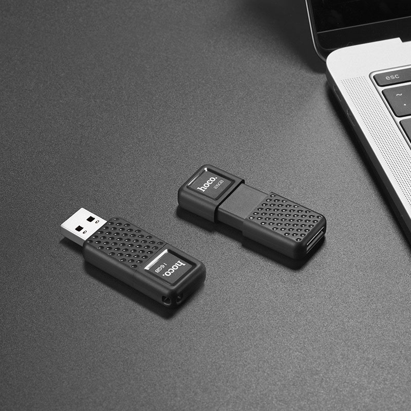 USB2.0 32G HOCO UD6 - 16GB/ 32GB - MÀU ĐEN - HÀNG CHÍNH HÃNG