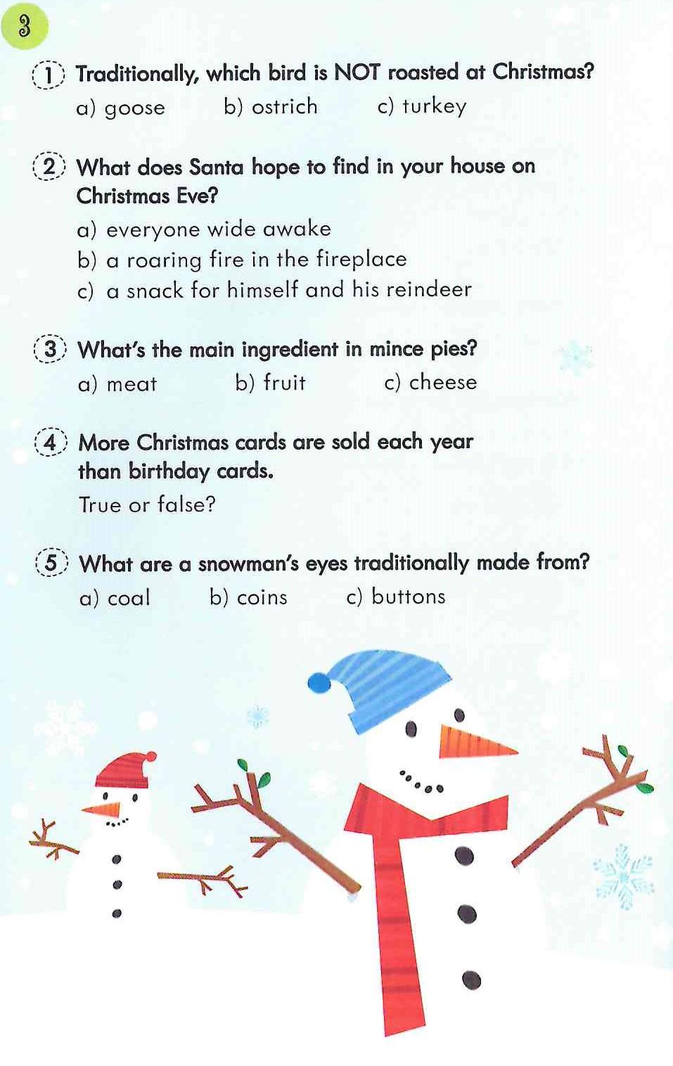 Christmas Quiz Book