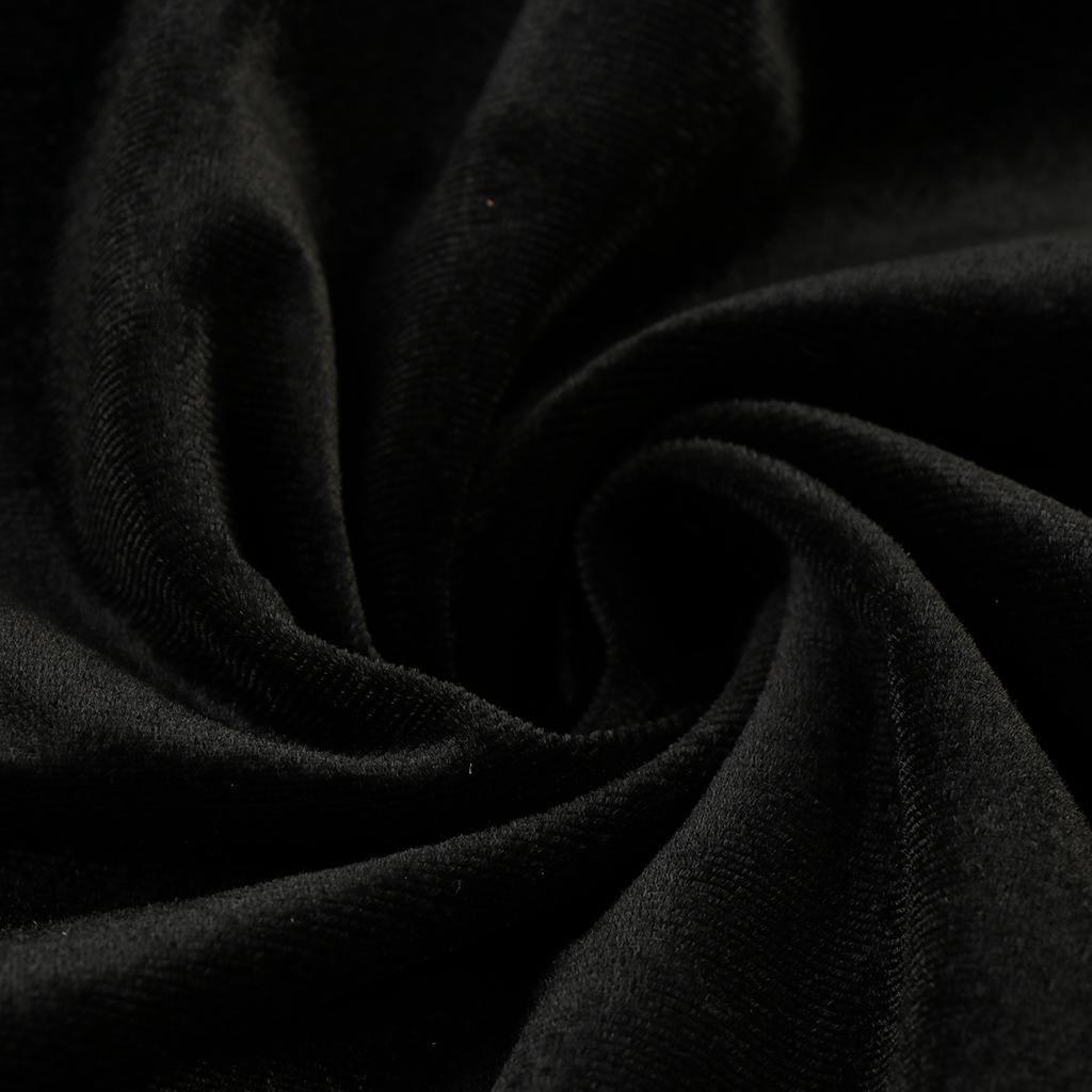 No Fading Modern Bed Runner Bedding Scarf Black Protection for 180cm Bed