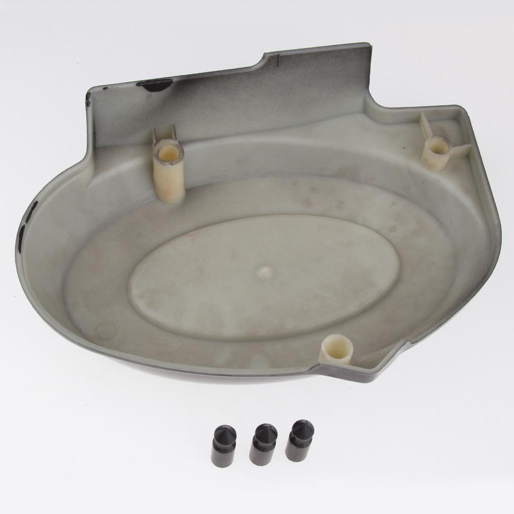 Black Plastics Battery Side Cover for  Bike  Z50R Z50J