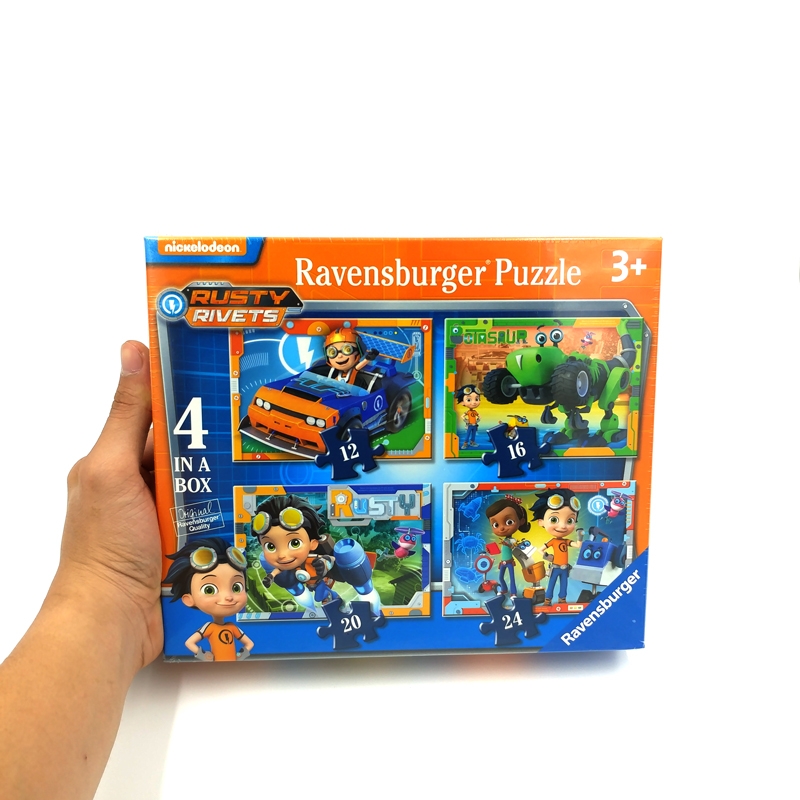 Xếp hình puzzle Rusty Rivets RV069835, 12/16/20/24 mảnh