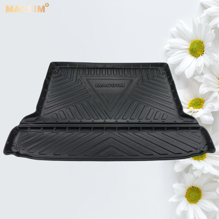 Lót cốp xe ô tô Mercedes GLB 2012 - 2022 chất liệu TPV thương hiệu Macsim màu đen