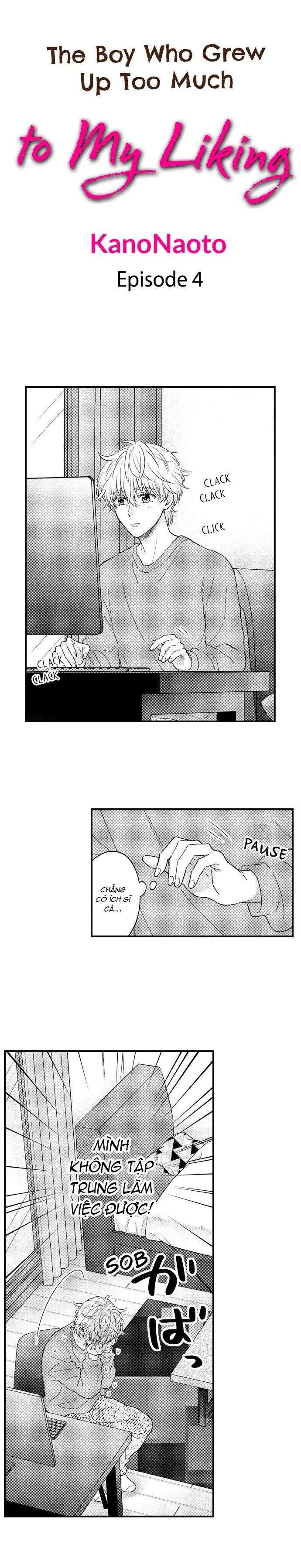 cậu bé lớn lên vượt quá gu của tôi chapter 4 1