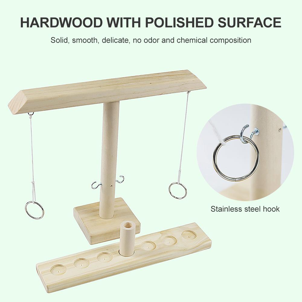 Trò chơi game bằng gỗ cầm tay cho trẻ em đi du lịch, boardgame cho người lớn