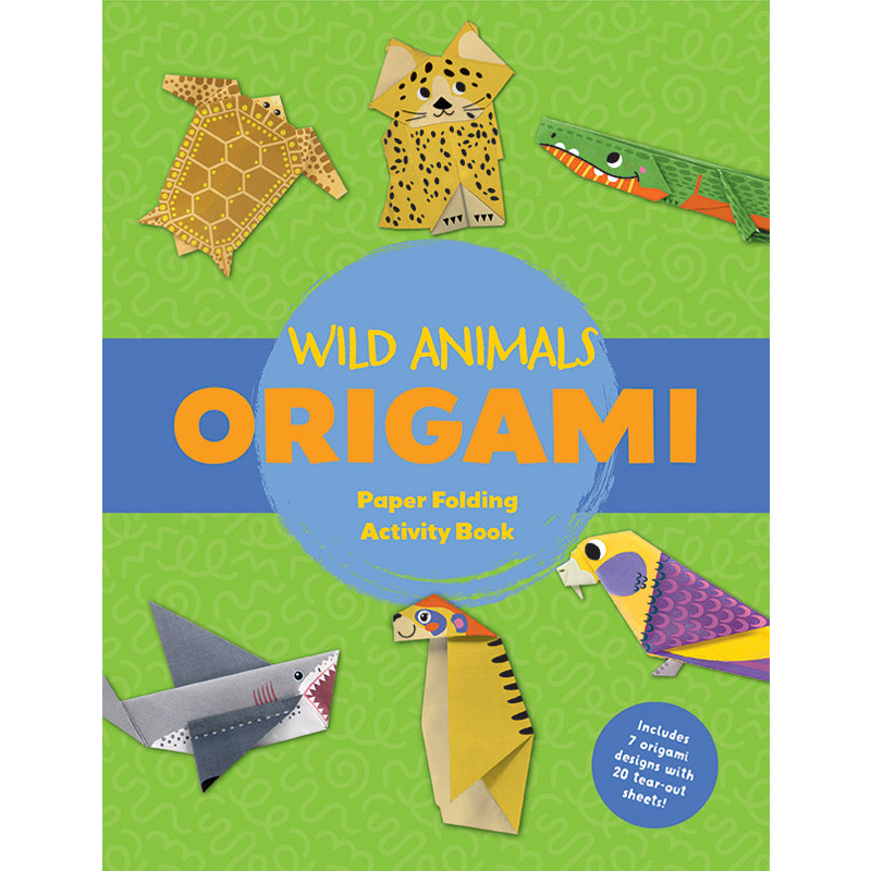 Sách Origami Activity Book - Wild Animals