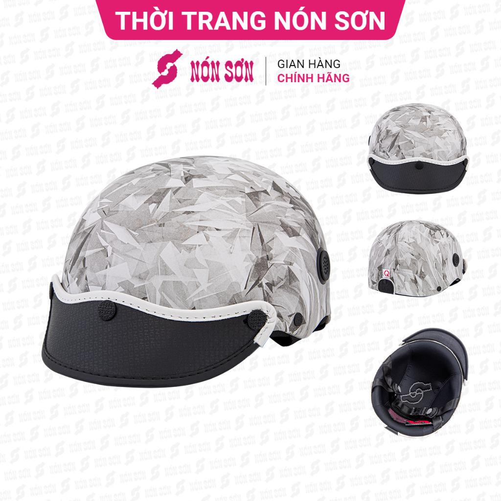 Mũ bảo hiểm lỗ thông gió phiên bản mới NÓN SƠN chính hãng MP-TR085