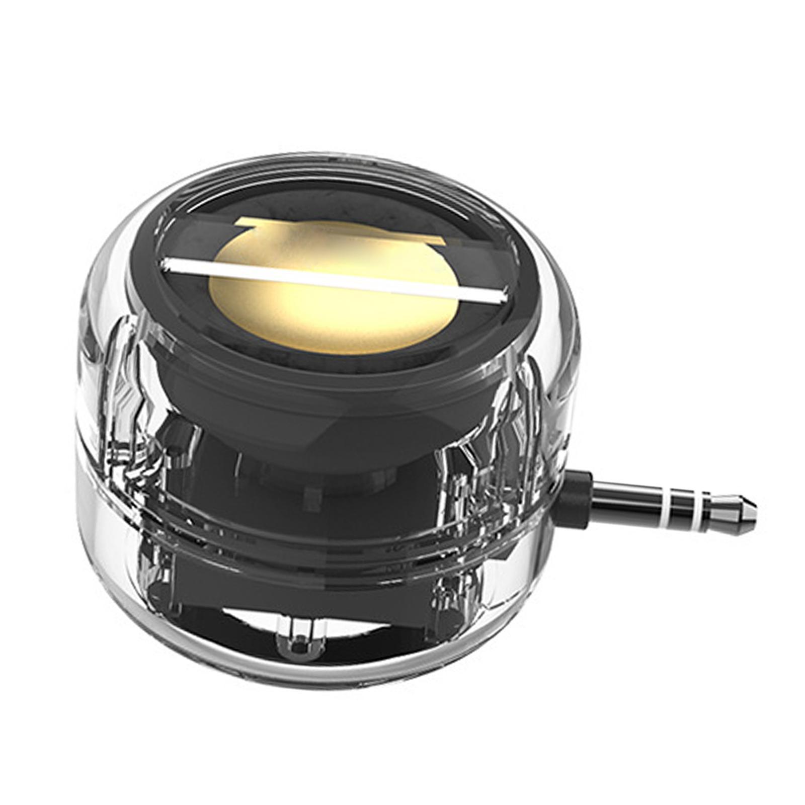 Mini Phone Speaker USB C Devices Compact Universal 3.5mm Jack for Cell
