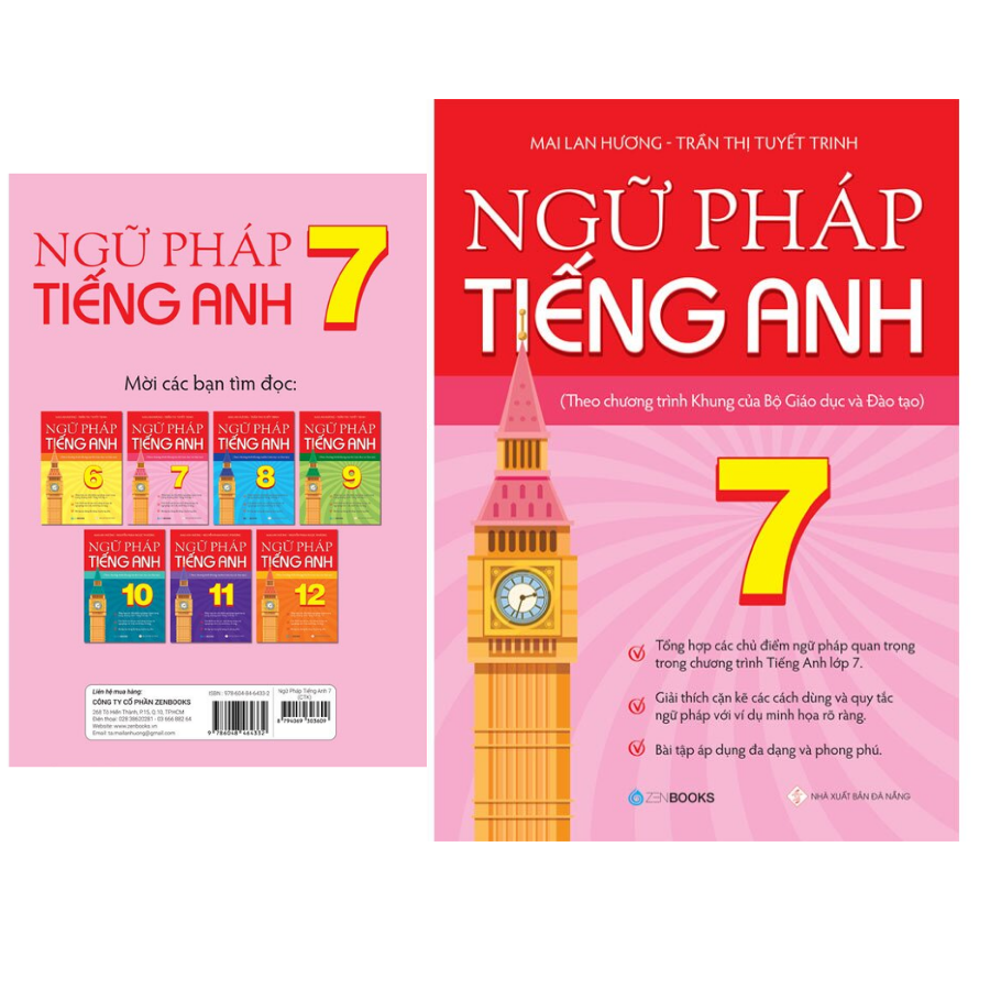 Ngữ Pháp Tiếng Anh Lớp 7 (Theo CT Khung Của Bộ GD&ĐT)