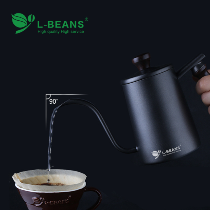 Ấm drip cổ ngỗng rót cà phê chuyên nghiệp L-Beans SD-201901 - Dung tích 700ml - Hàng Chính Hãng