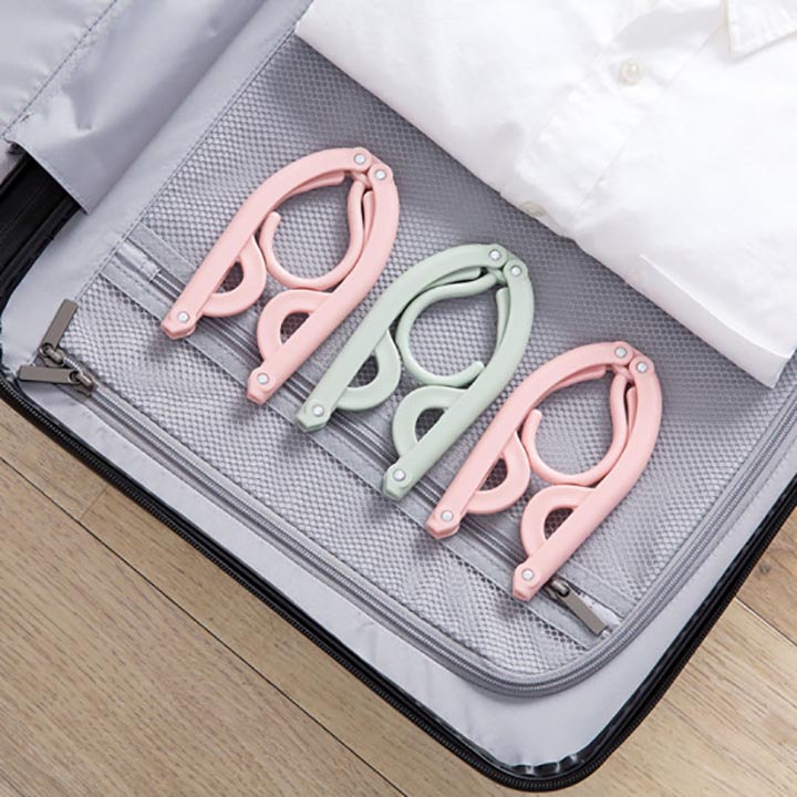Bộ 5 Mắc Treo Quần Áo Gấp Gọn Thông Minh KM-60201 Hàng Nhật
