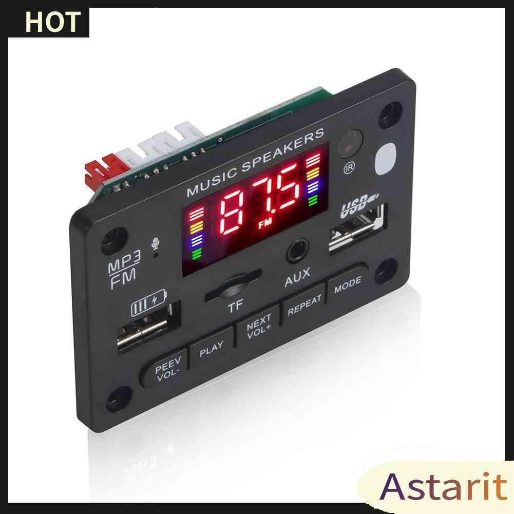 Bảng Mạch Khuếch Đại Âm Thanh Bluetooth 5.0 MP3 DC 7-24V 2x40W Chuyên Dụng Cho Xe Hơi / Nhà Cửa