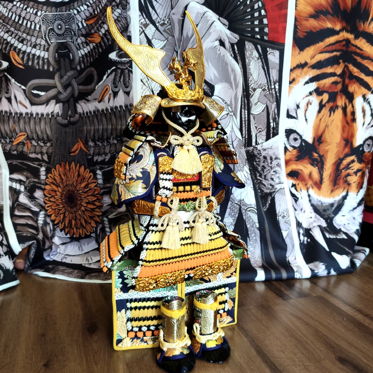 Bộ giáp trưng bày Samurai Nhật