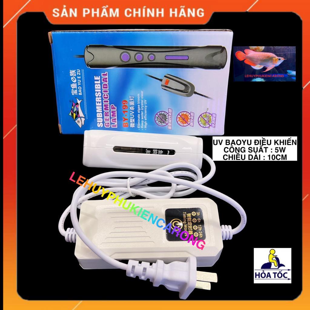Đèn UV Bể Cá BAOYU BY-199 5W Có Hẹn Giờ Chiều Dài 10cm