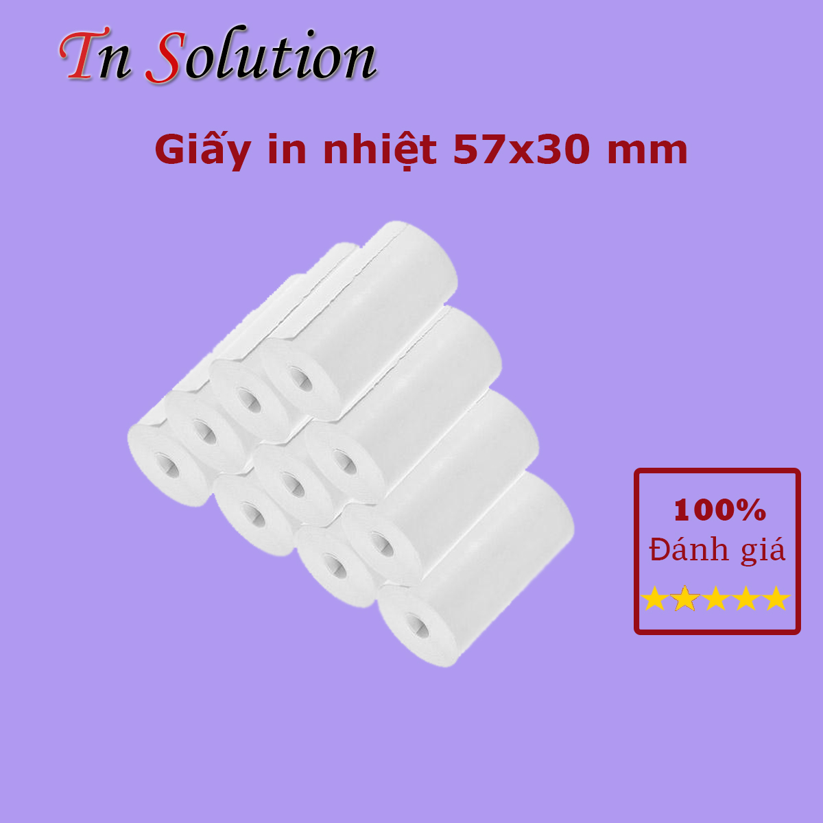 Các loại giấy in cho máy in cầm tay Peripage, PageRang, Poooli..