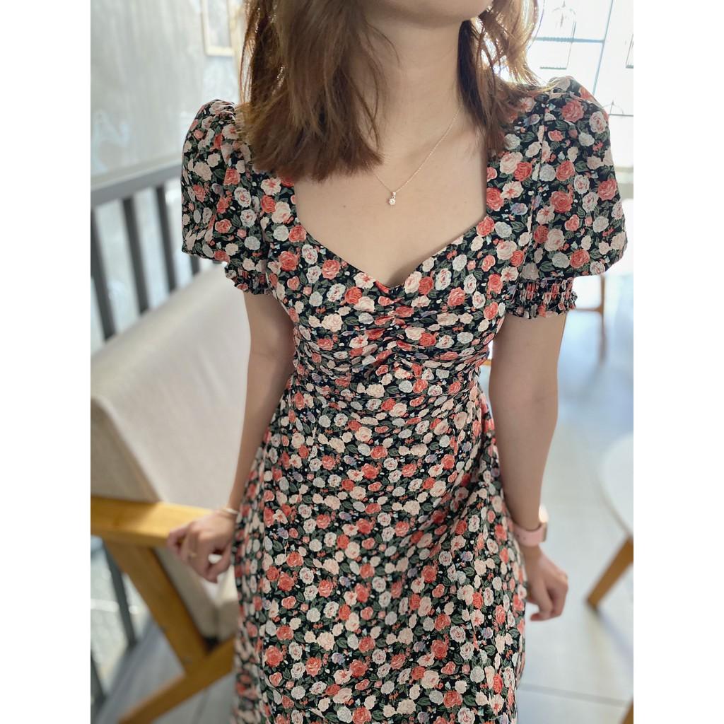 FLOWER DRESS - ĐẦM HOA XẺ TÀ