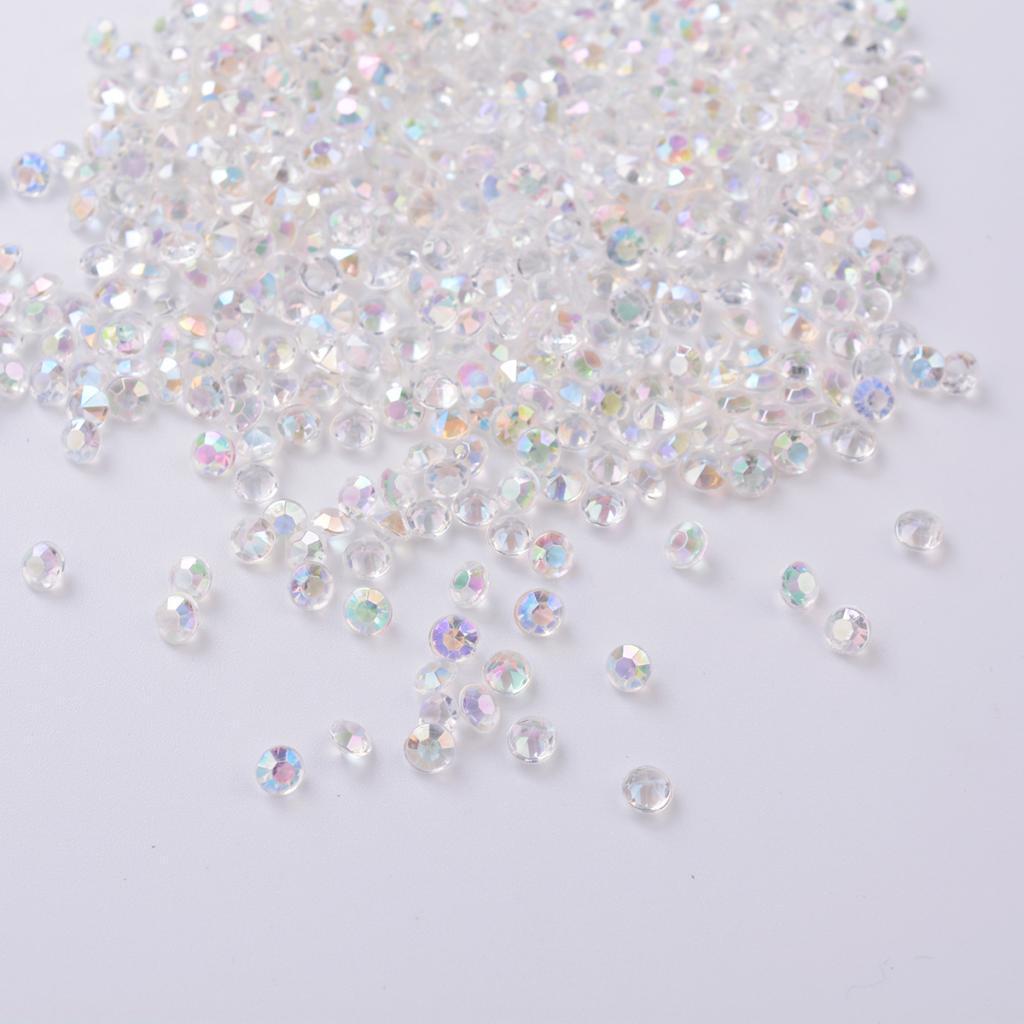 20000x Clear Diamond Crystal Gems for Vase Fillers, Wedding, DIY Arts Crafts
