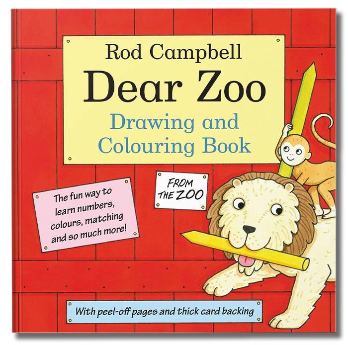 The Dear Zoo Drawing and Colouring Book