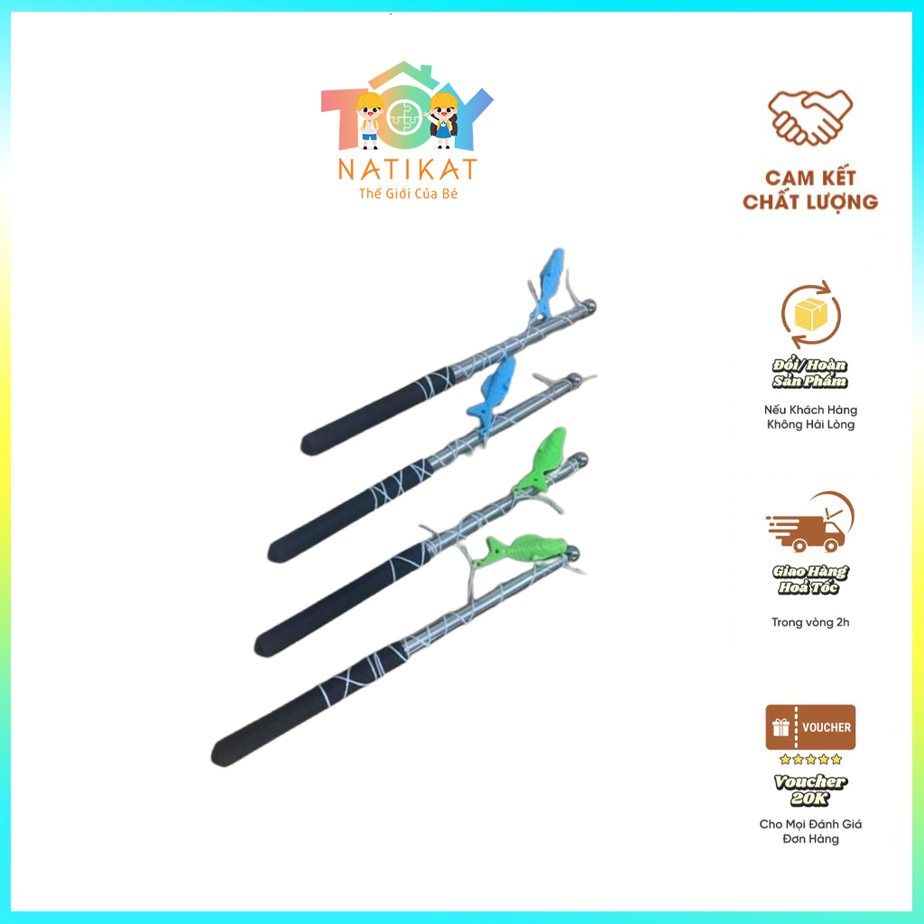Bộ đồ chơi cần câu cá inox Toy Story thiết kế chắc chắn an toàn cho trẻ