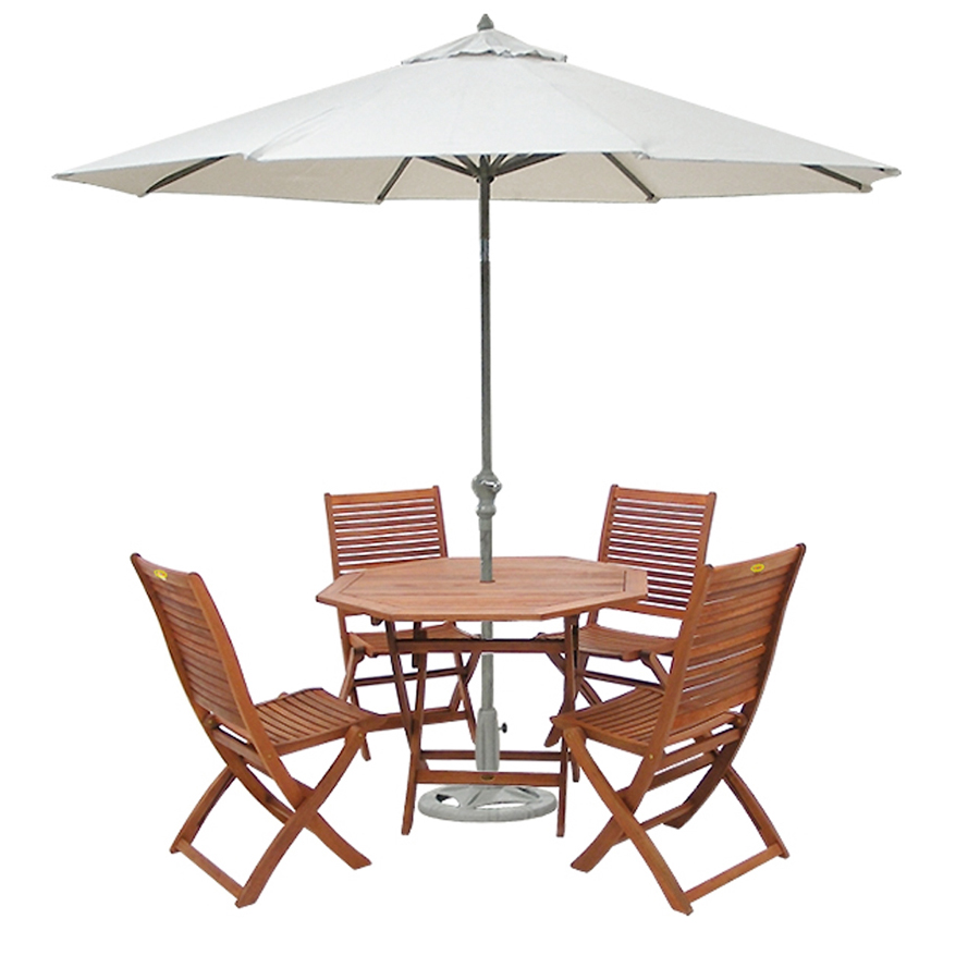 Bộ bàn Punai 4 ghế xếp Paradiso