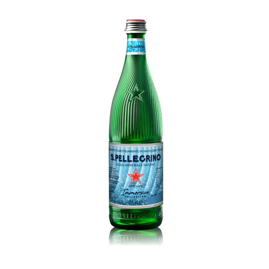 Nước khoáng có ga tự nhiên Italy - SAN PELLEGRINO LUXURY 750ml - Chai thủy tinh