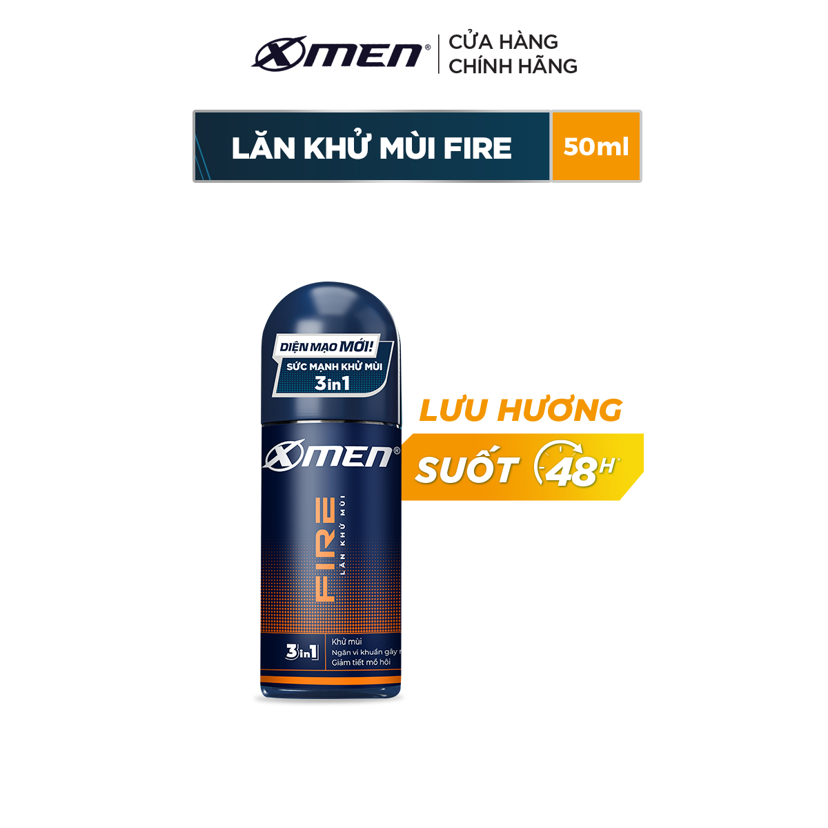 Lăn Khử Mùi X-Men Fire