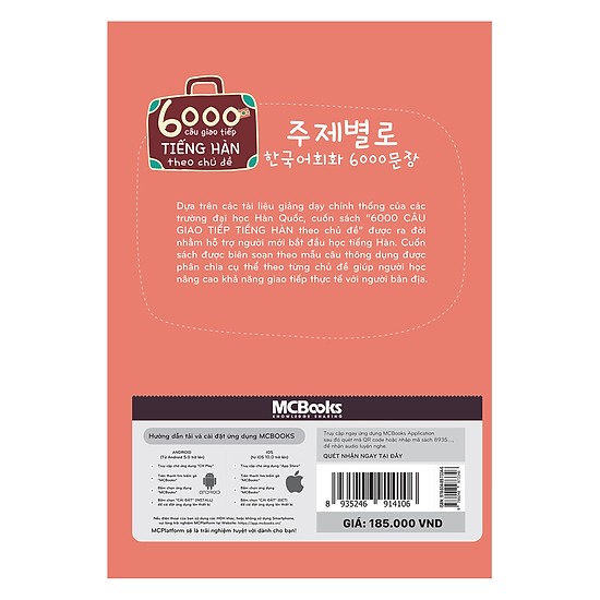 6000 Câu Giao Tiếp Tiếng Hàn Theo Chủ Đề