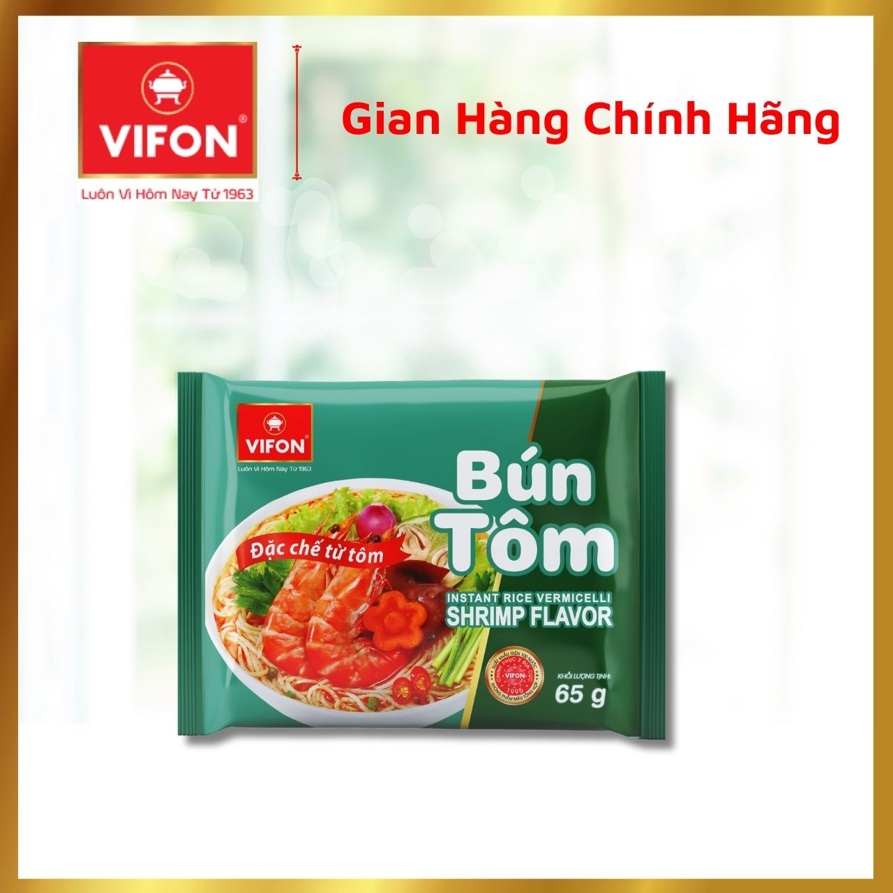 Thùng 30 Bún Tôm VIFON (65g / Gói)