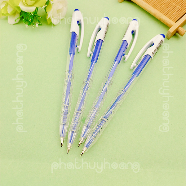 Combo 4 cây bút bi xanh / đỏ