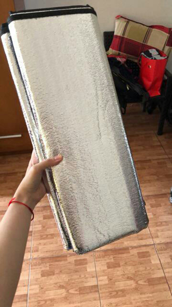 TẤM LÓT CÁCH NHIỆT 2m4 x 2m4 LỀU 4-6 NGƯỜI CÓ BAO, NGUYÊN MIẾNG KHÔNG NỐI 2m4 x 2m4 dành cho lều 4-6 người