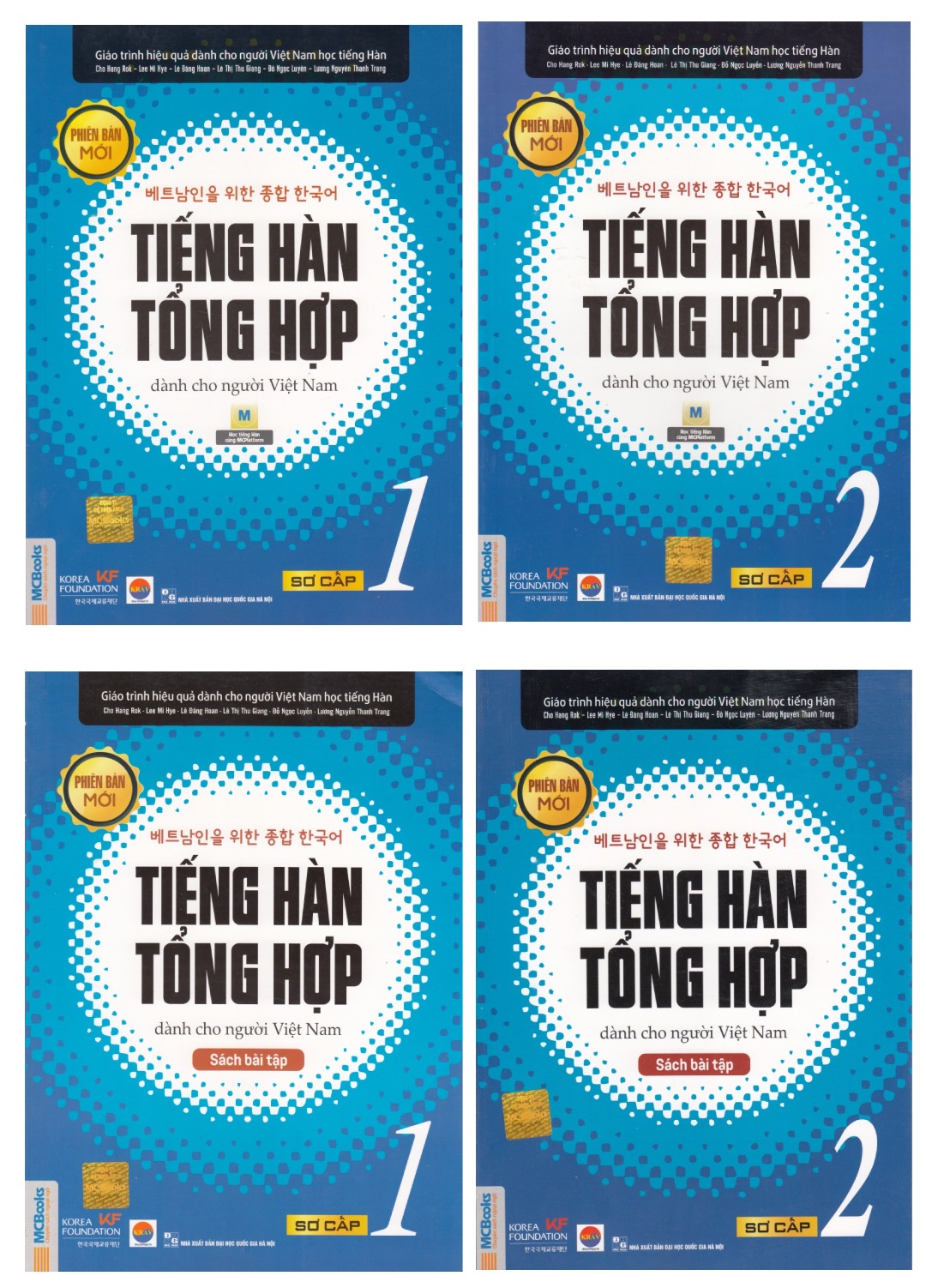 Combo Sách Tiếng Hàn Tổng Hợp Cho Người Việt Nam_MC