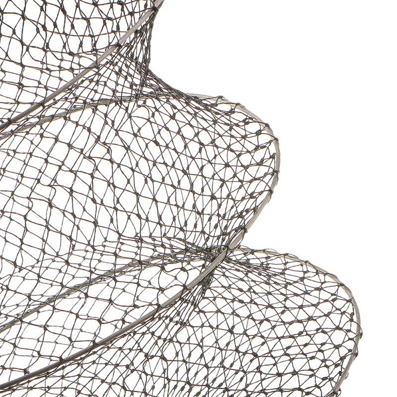 1PCS Fishing Net Cage Folding Fish Tackle Quick-drying Shrimp Net Fish Glue Shrimp Cage 60*34cm Fishing Net Tackle Accessories