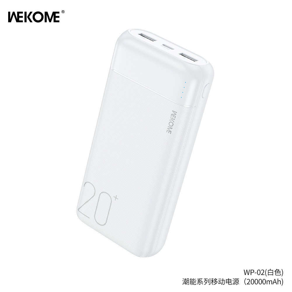 Pin sạc dự phòng WEKOME WP- 01 Dung lượng pin 10000mAh/20000mAh- Sạc cho nhiều thiết bị điện thoại - HÀNG CHÍNH HÃNG