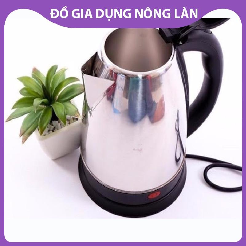 Ấm đun nước siêu tốc đun nước Electric kettle dung tích 1.8 lít loại 1 lớp, bảo hành 6 tháng lỗi đổi mới NL Shop