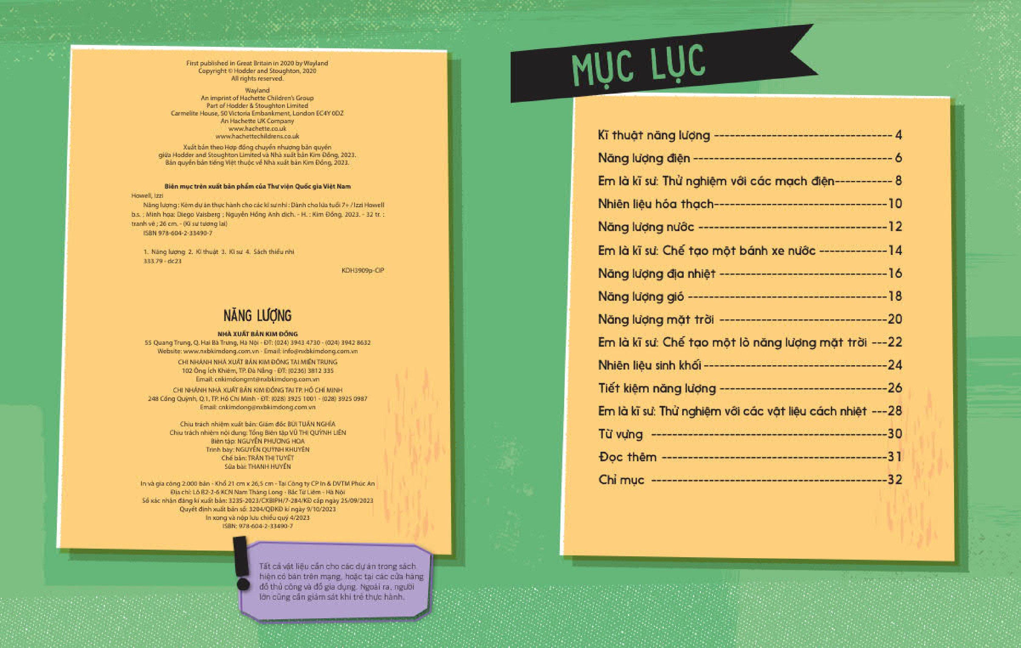 Kĩ Sư Tương Lai - STEM - Năng Lượng