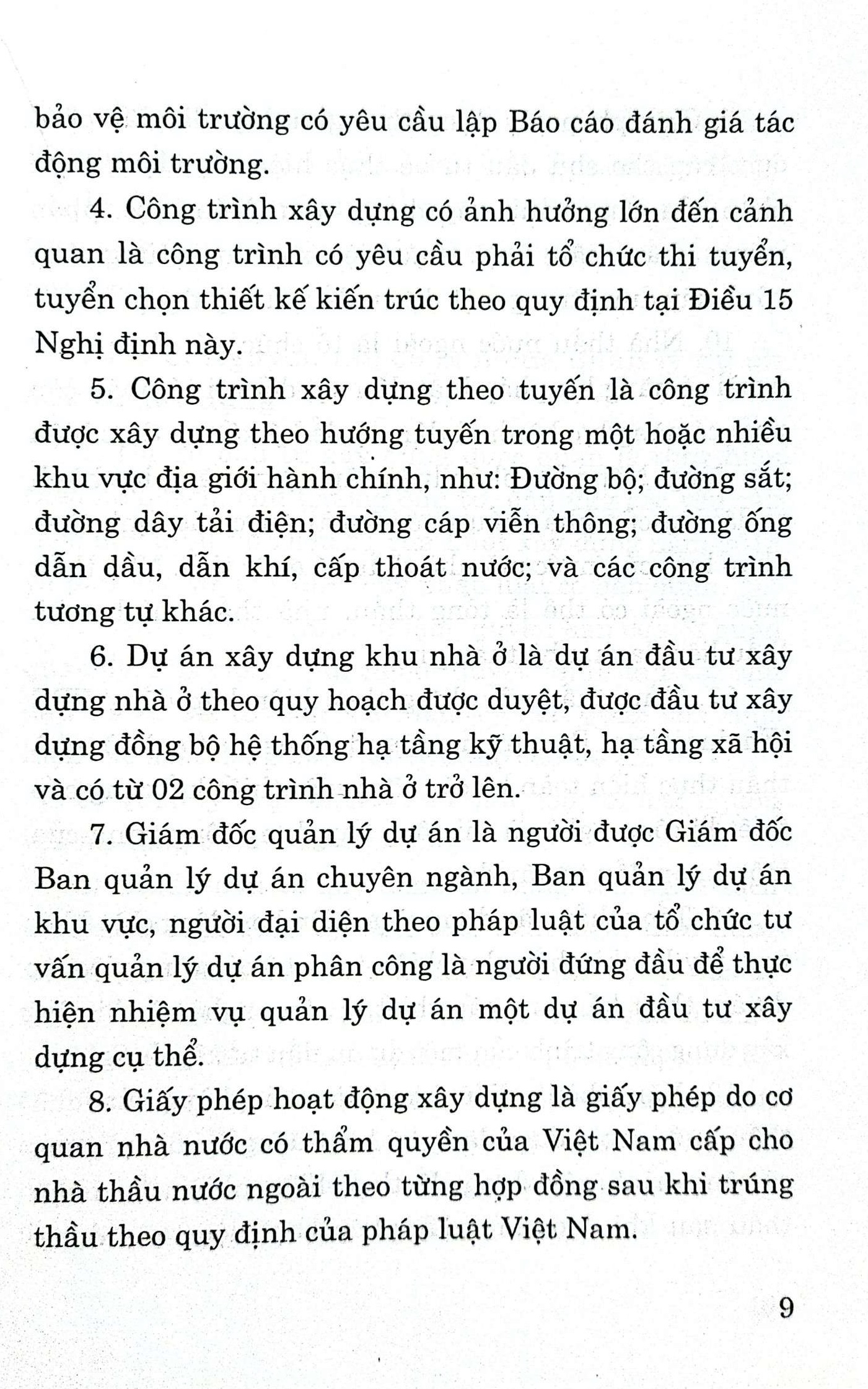 Quy định pháp luật về quản lý dự án đầu tư xây dựng và cấp phép xây dựng