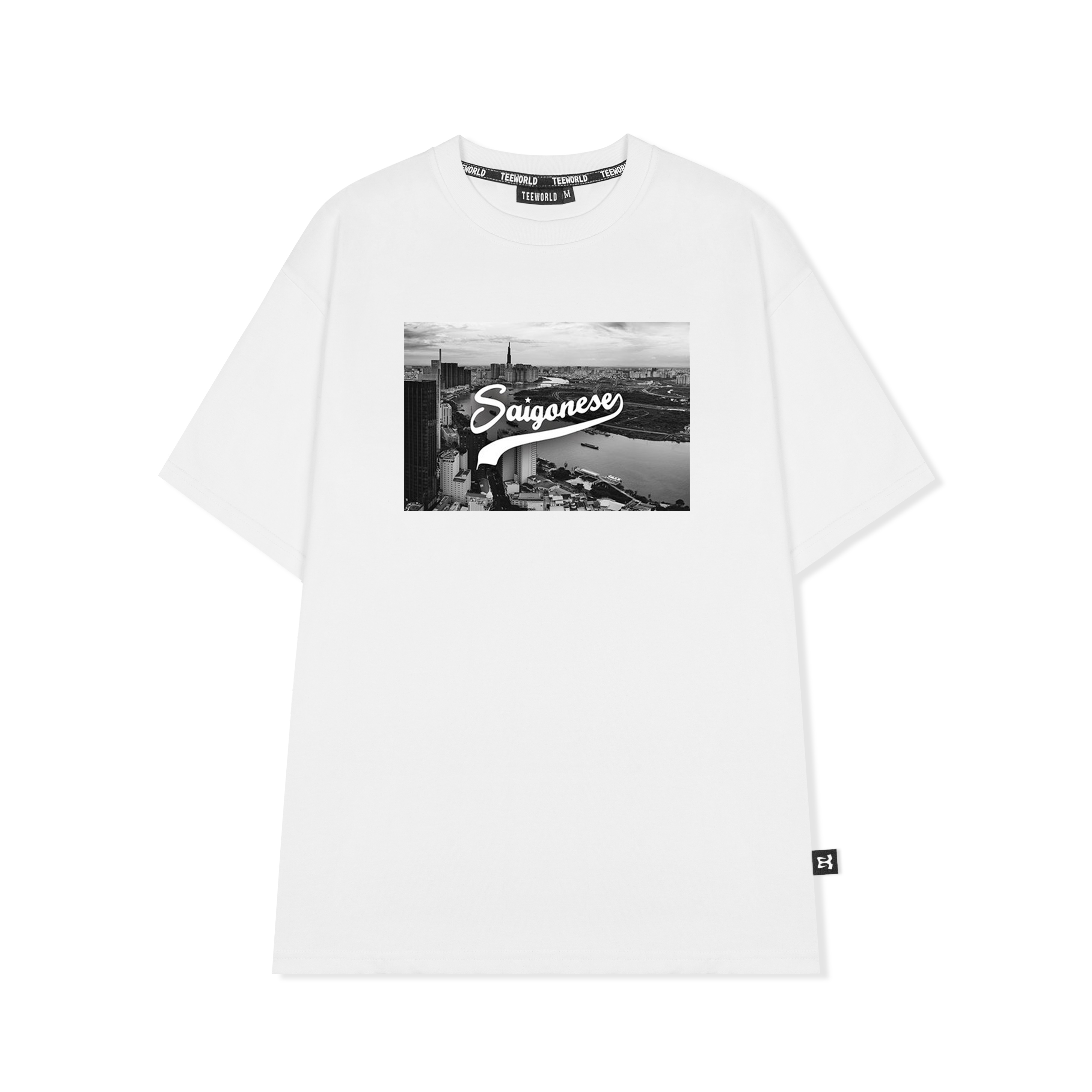 Áo thun Teeworld Saigonese New Design Black &amp; White T-shirt
