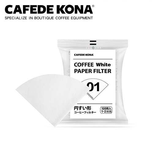 Giấy lọc V60 tẩy trắng Made in Japan CAFE DE KONA